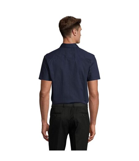 Chemise Broadway Homme Bleu Foncé SOLS