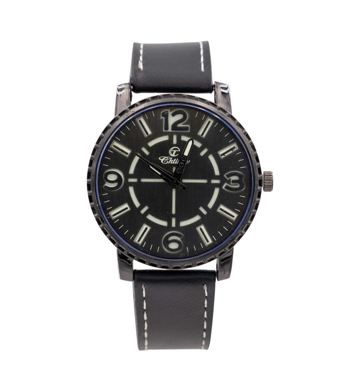 Montre Chic pour Homme Noir CHTIME