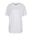 Build Your Brand Womens/Ladies Boyfriend Oversized T-Shirt (White) - UTRW8004