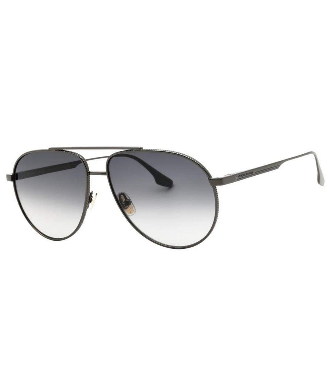 Womens/ladies Pilot Sunglasses One Size Gunmetal Black Victoria Beckham-2