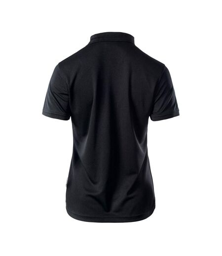 Polo Lady Site Femme Noir Argenté Hi-Tec