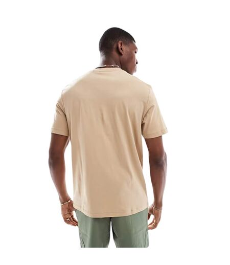 T-shirt Motif/style Logo Tonal Dusplit Homme Beige Hugo