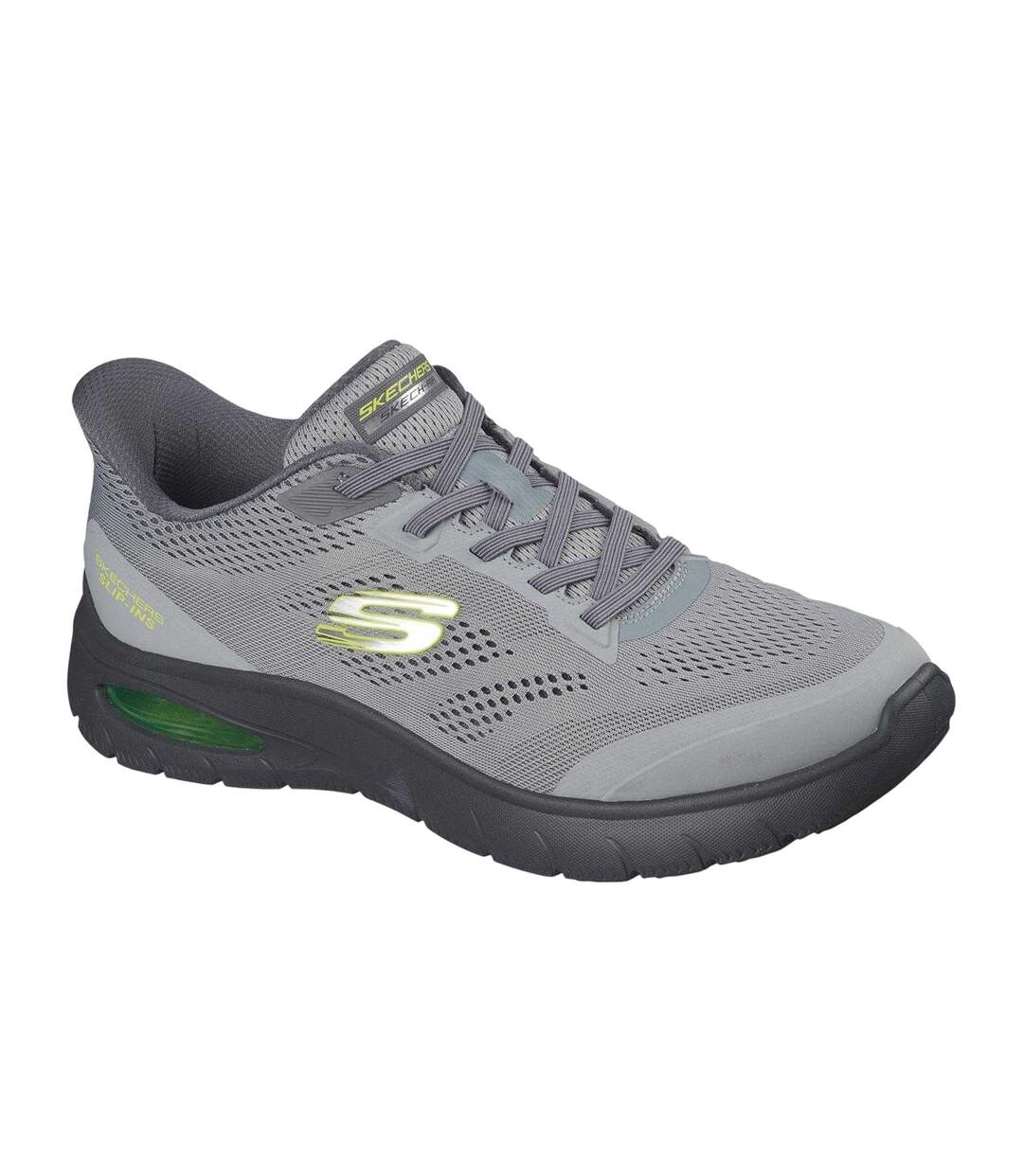 Baskets Slipair Sum Homme Gris Skechers-1