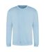 Sweatshirt unisexe bleu glacier Awdis-1