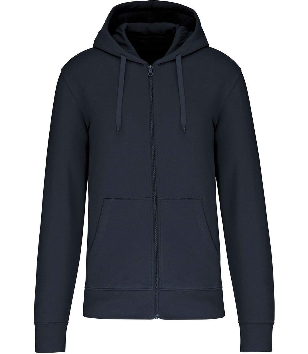 Veste à capuche zippé écoresponsable - homme - K4030 - bleu marine