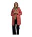 Womens/ladies delara shower resistant jacket desert rose Weird Fish-4