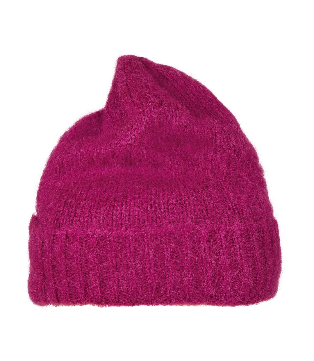 Bonnet flexfit adulte fuchsia Yupoong-1