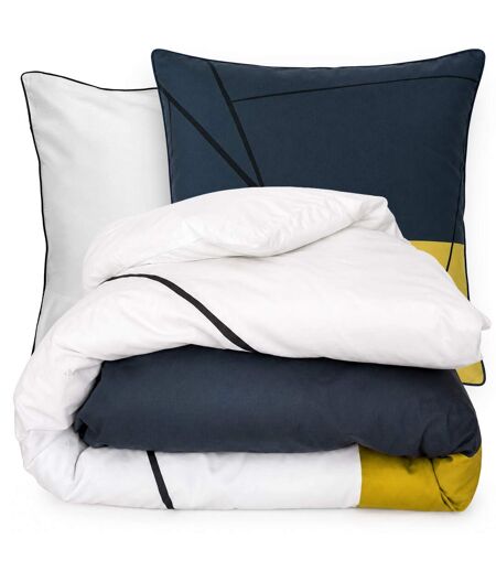 Parure de lit satin coton METROPOLIS Taie 65x65 cm