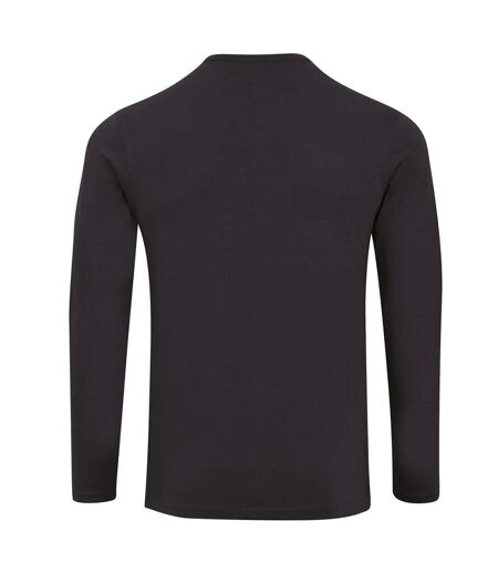 T-shirt Long John Homme Noir Premier