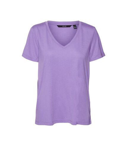 T-shirt Violet Femme Vero Moda Spicy