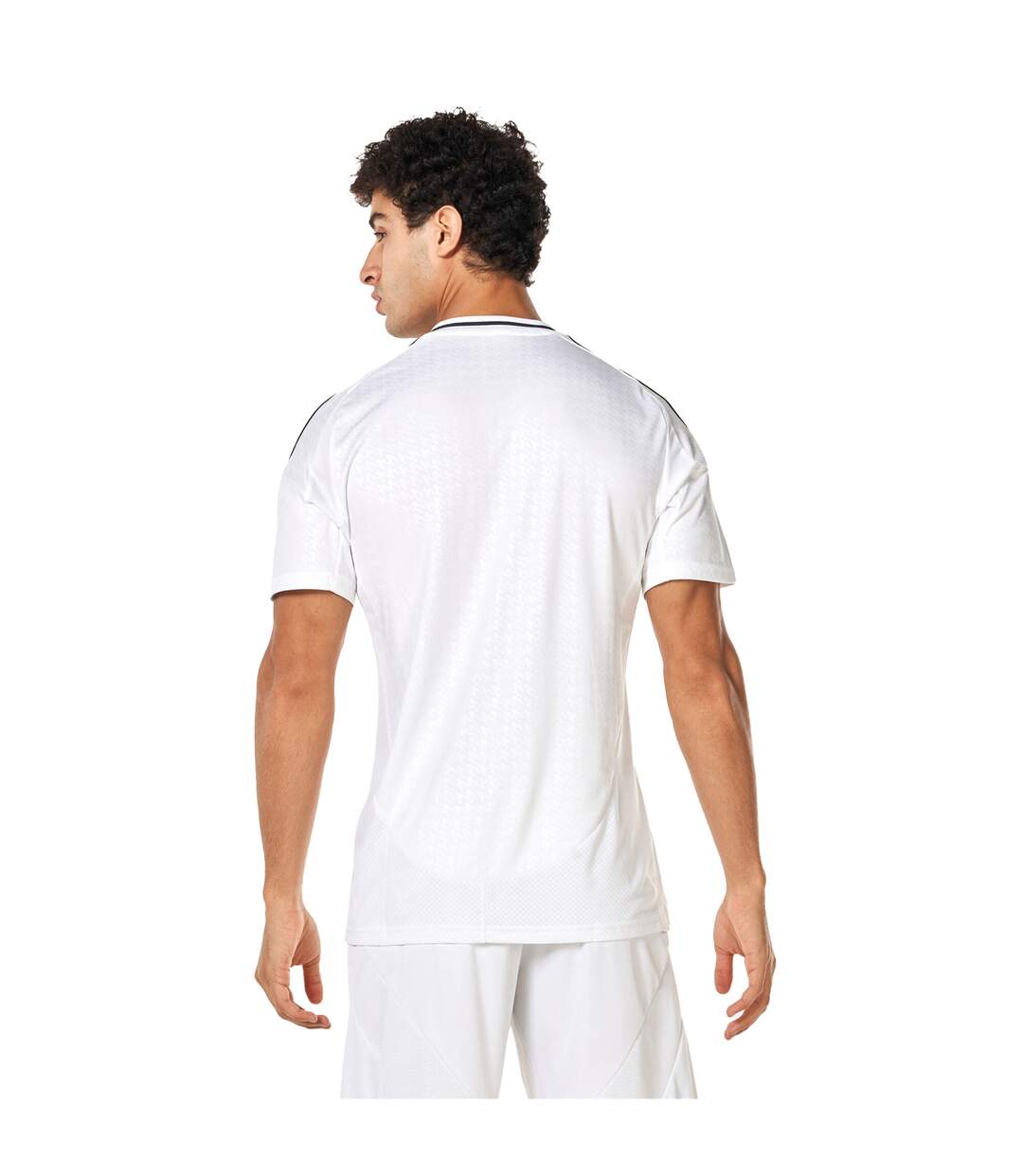 Maillot Domicile Style Real Madrid Cf Homme Blanc Adidas-4
