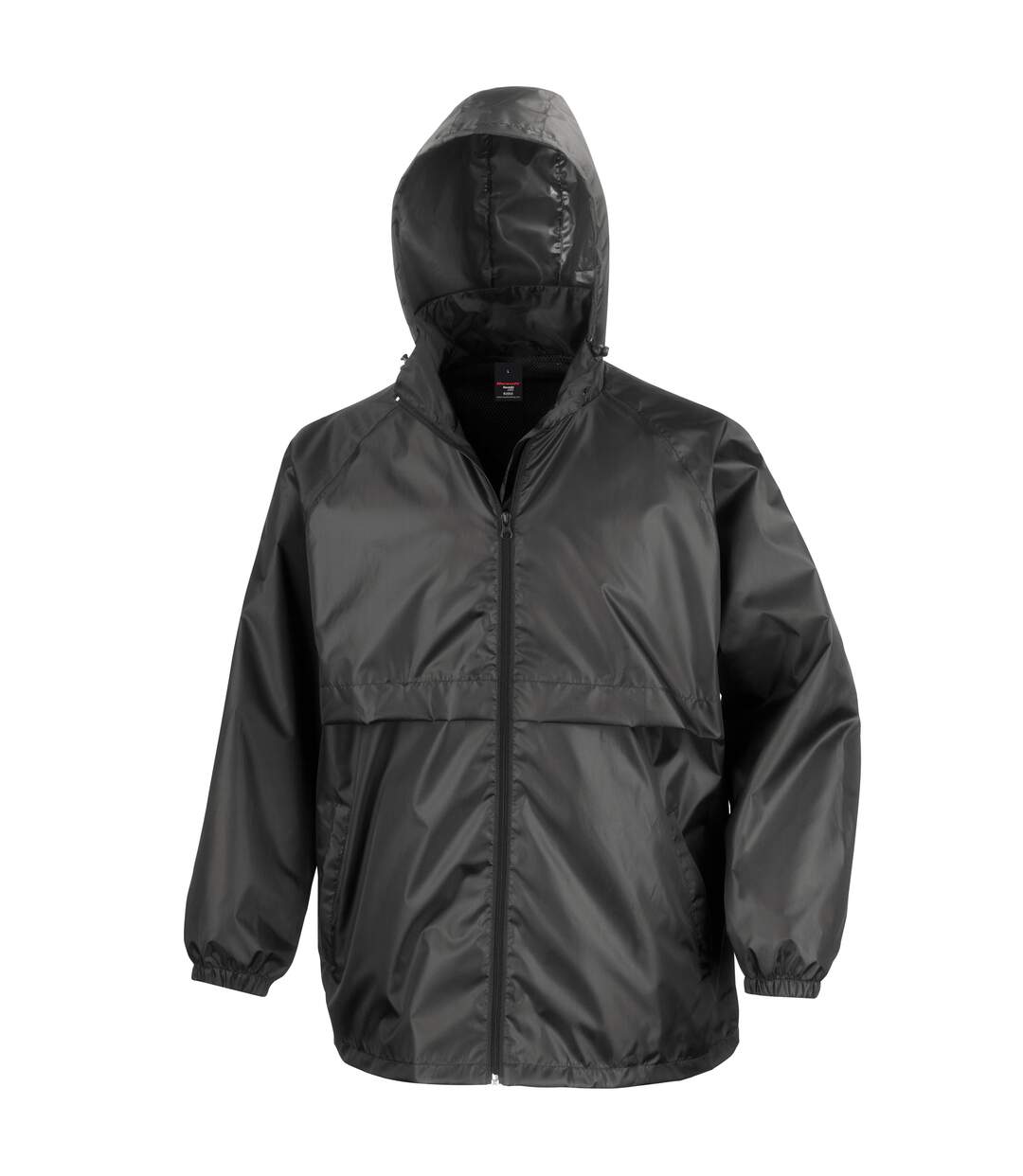 Core veste légère imperméable coupe-vent homme noir Result