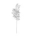 Branche de Fleurs Souffle Polaire 75cm Argent-1