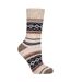 Ladies Wool Blend Hiking Socks Cushioned Walking Boot Socks-1