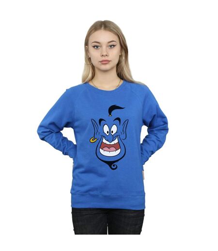 Disney - Sweat ALADDIN GENIE FACE - Femme (Bleu roi) - UTBI13452