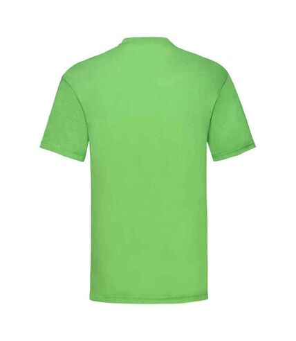 Mens valueweight t-shirt lime Fruit of the Loom