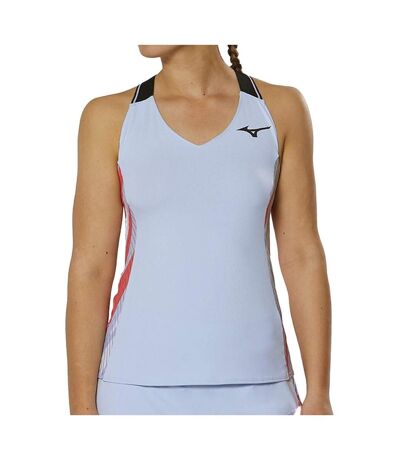 Débardeur De Tennis Bleu Femme tech Mizuno Printed - L