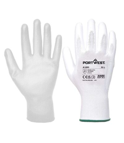 A120 pu palm grip gloves xxl white Portwest