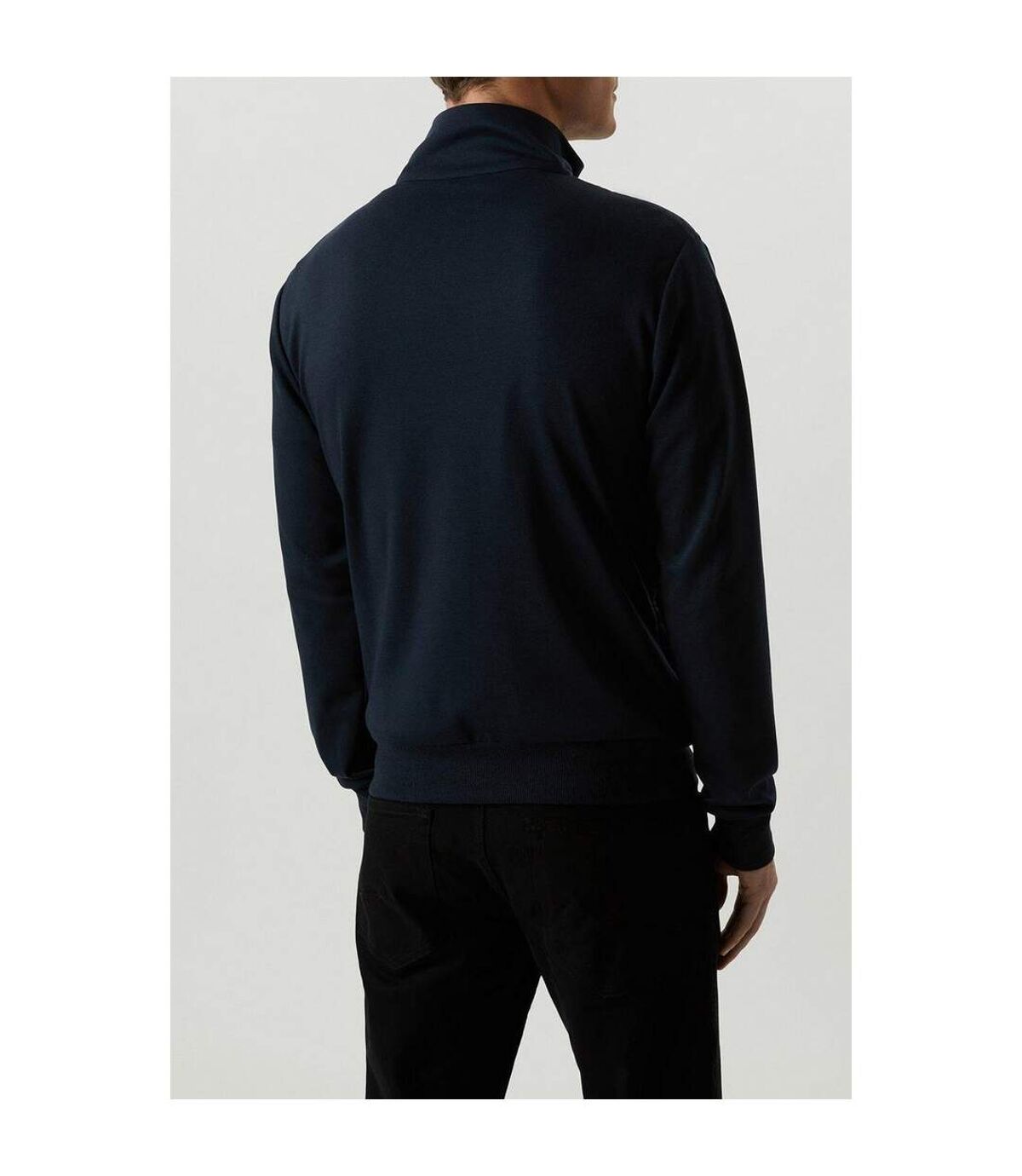 Burton Mens Hybrid Quilted Funnel Neck Padded Jacket (Navy)