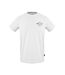 T-shirt Motif/style Arc Homme Blanc Aquascutum-1