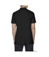 Gildan Softstyle Mens Short Sleeve Double Pique Polo Shirt (Black)