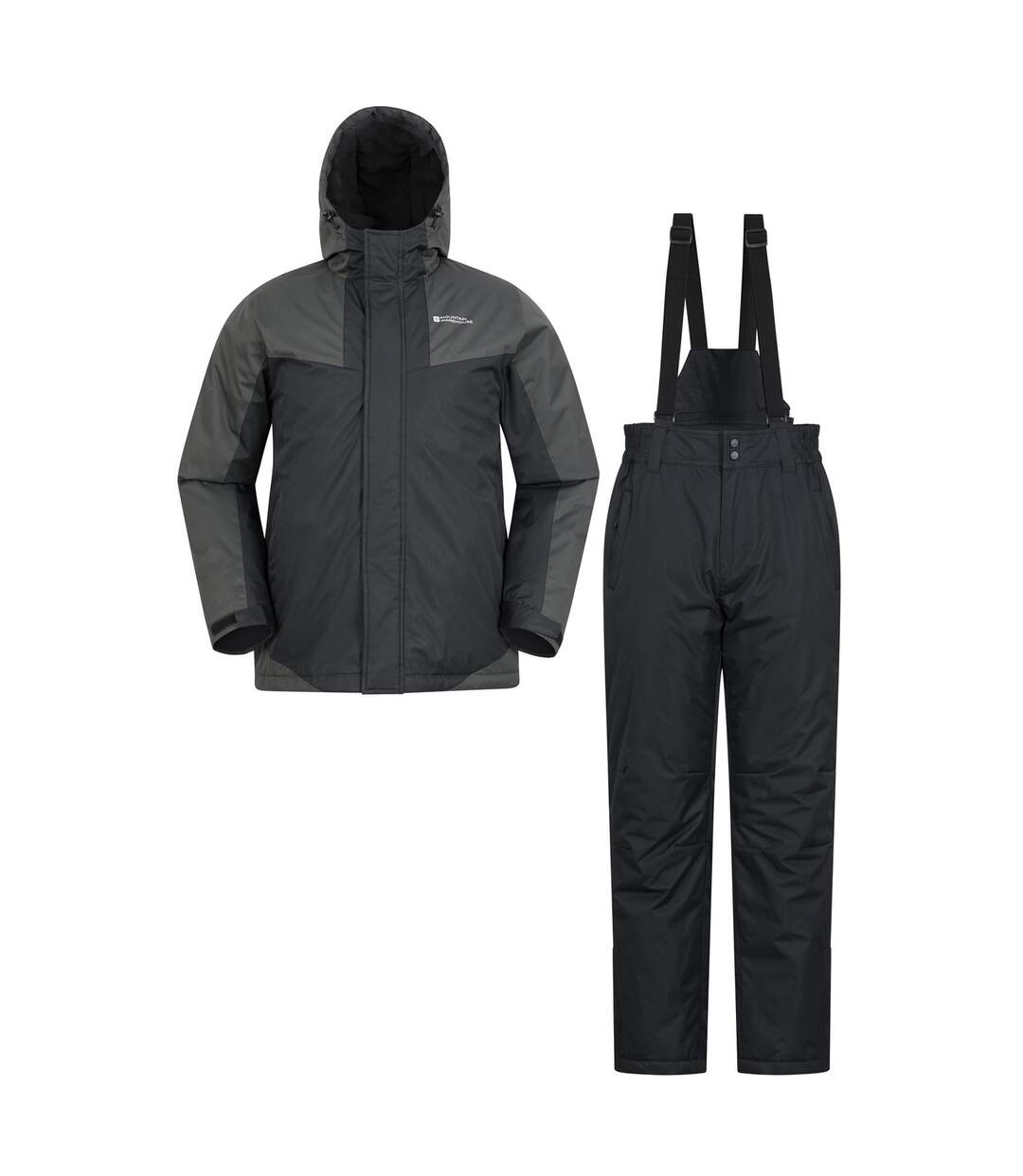 Blouson et pantalon de ski homme noir Mountain Warehouse-1