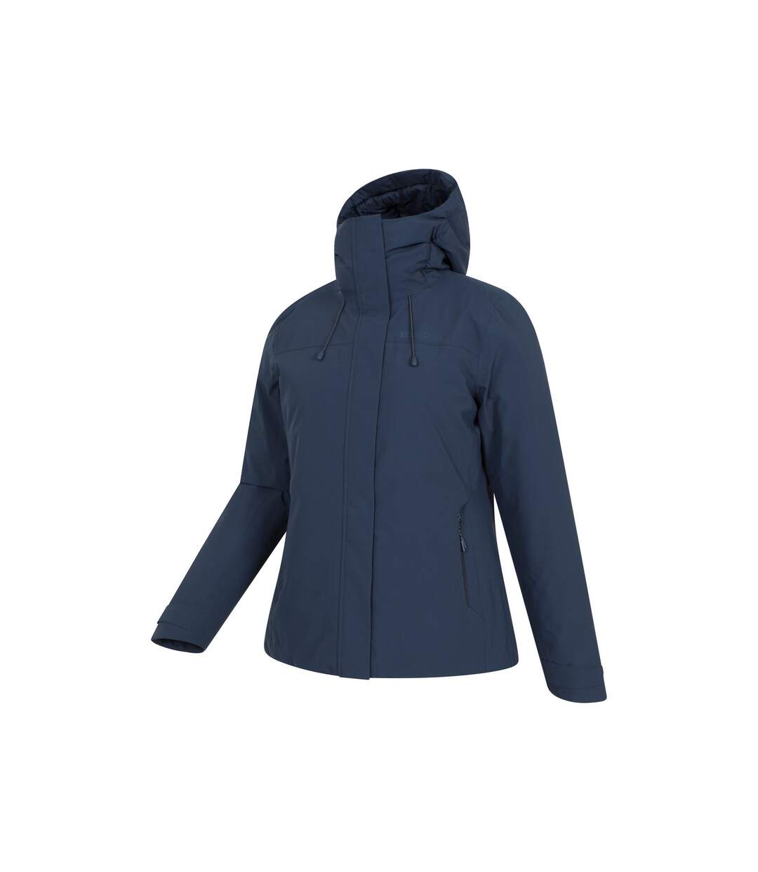Womens/ladies Mallory Short Waterproof Padded Jacket Blue Mountain Warehouse-3
