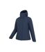 Womens/ladies Mallory Short Waterproof Padded Jacket Blue Mountain Warehouse-3