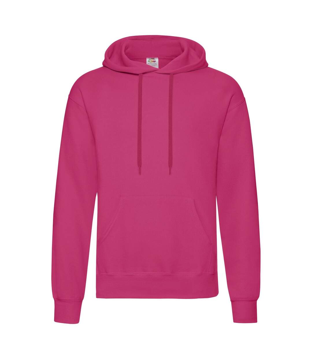 Sweat À Capuche Classic Homme Fuchsia Fruit Of The Loom-1