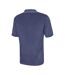 Mens waffle knit polo shirt navy Under Par