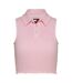Polo Sans Manches Femme Rose Tommy Jeans-2
