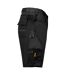 Mens Cargo Shorts Black Jobman-4