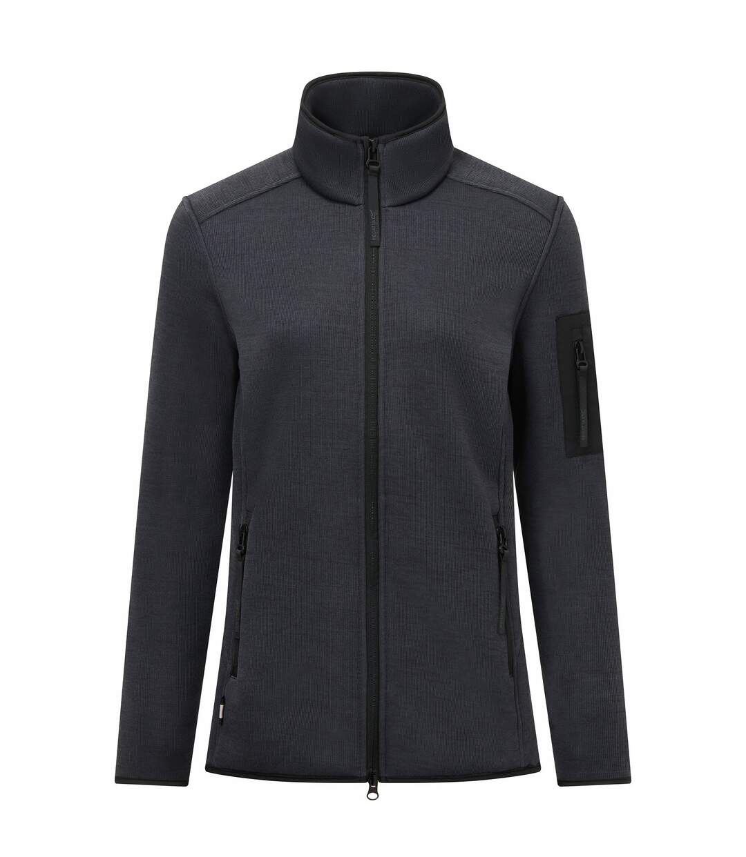 Veste Polaire Unie Col Montant Karmila Femme Noir Regatta-2
