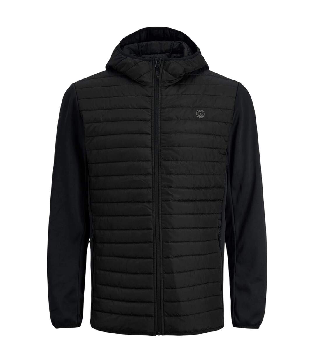 Doudoune Hybride Manches Longues Homme Noir Jack And Jones-2