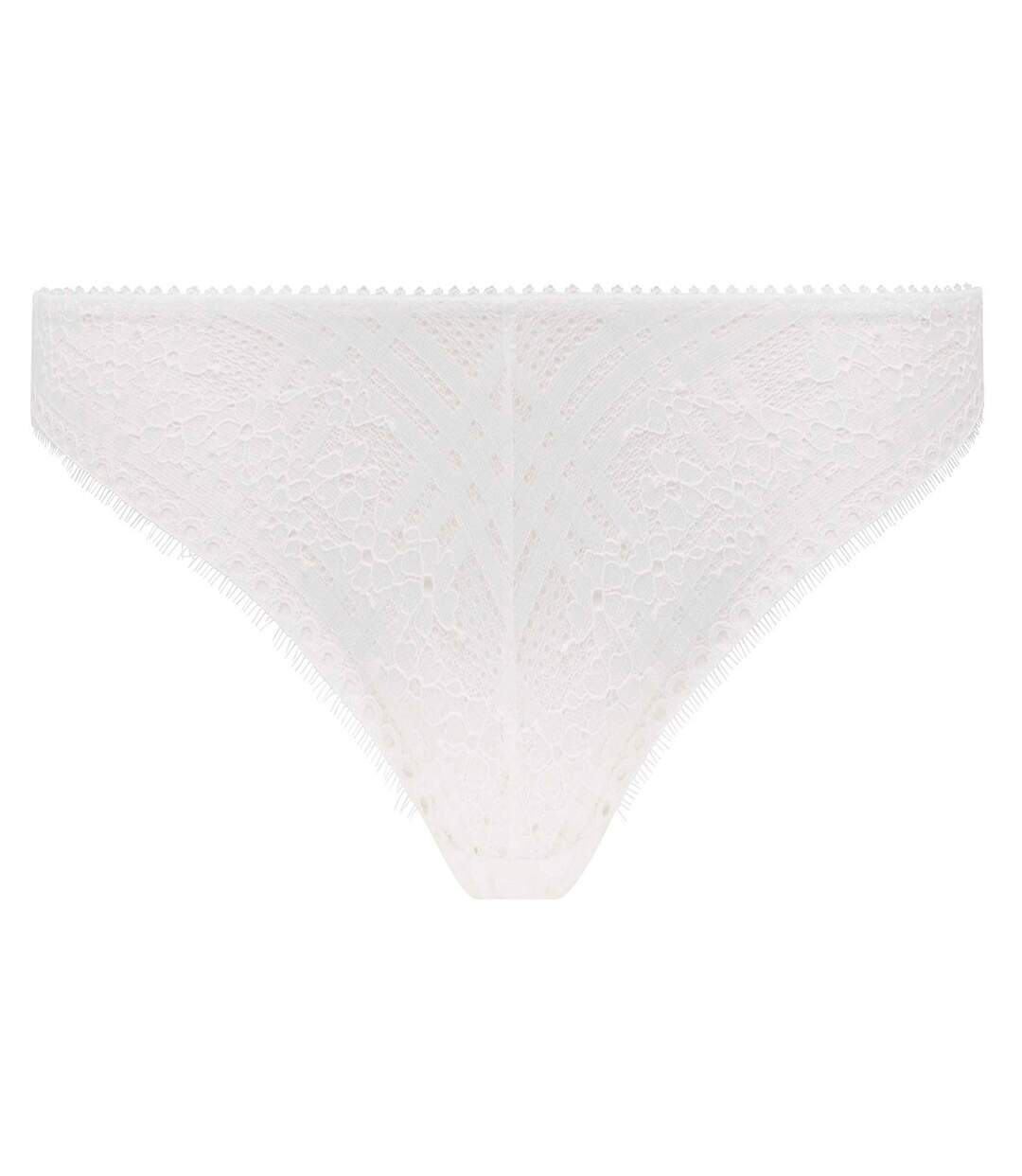 Tanga brésilien blanc Flamenco-1