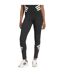 Womens/ladies 3 Stripes Leggings Black Adidas-3
