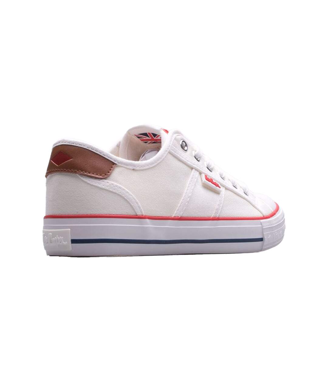 Baskets Femme Blanc Lee Cooper-2