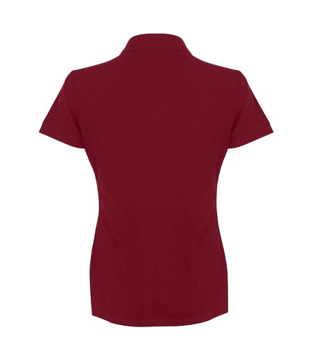 Polo Uni Femme Bordeaux Henbury