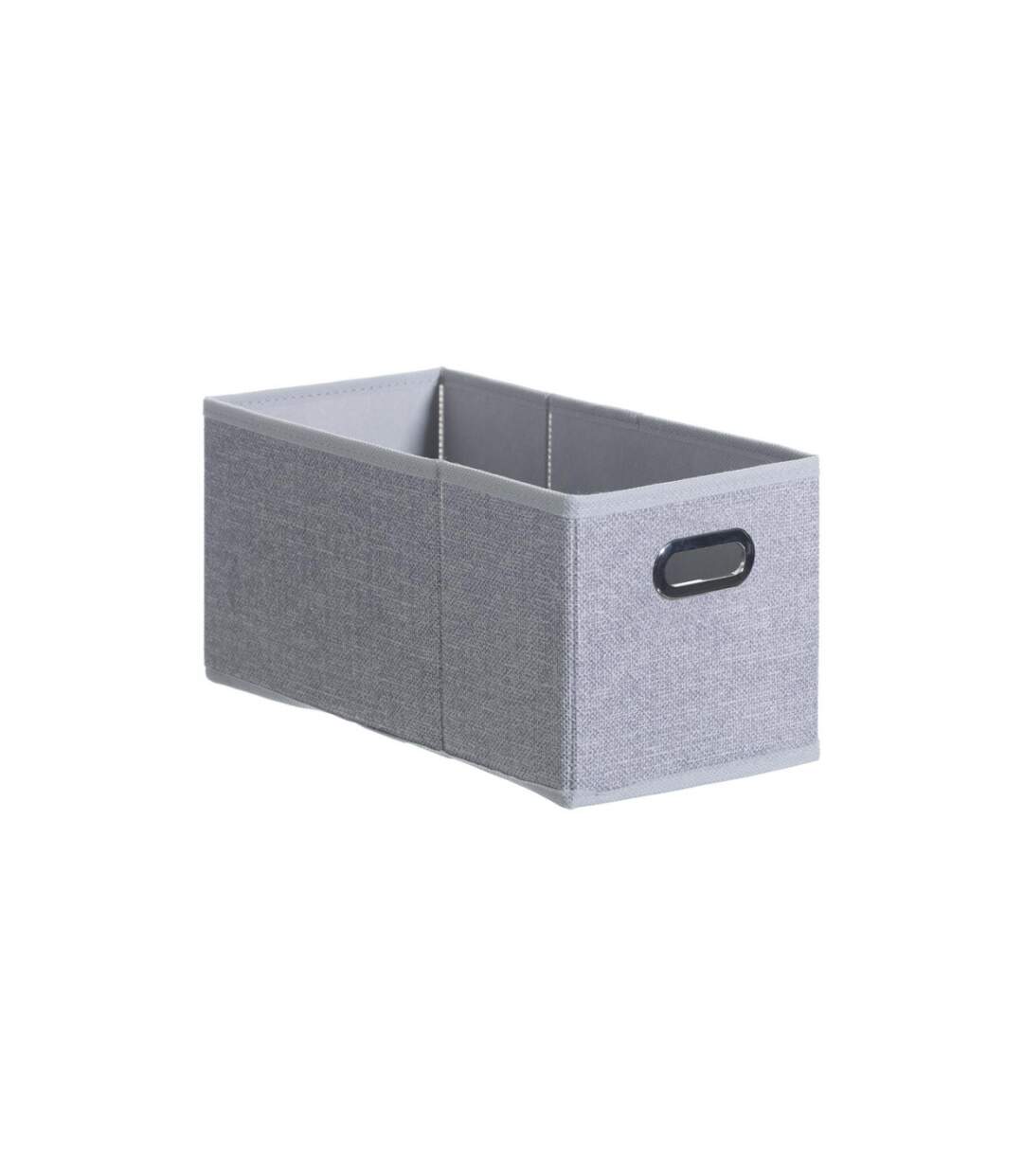 Boîte de Rangement Pliable Premium 15x31cm Gris Clair-1