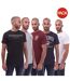 Pack Of 5  Mens Klapstar T-shirt  Multicoloured Duck And Cover-1