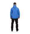 Trespass Mens Corvo Hooded Full Zip Waterproof Jacket/Coat (Blue) - UTTP296
