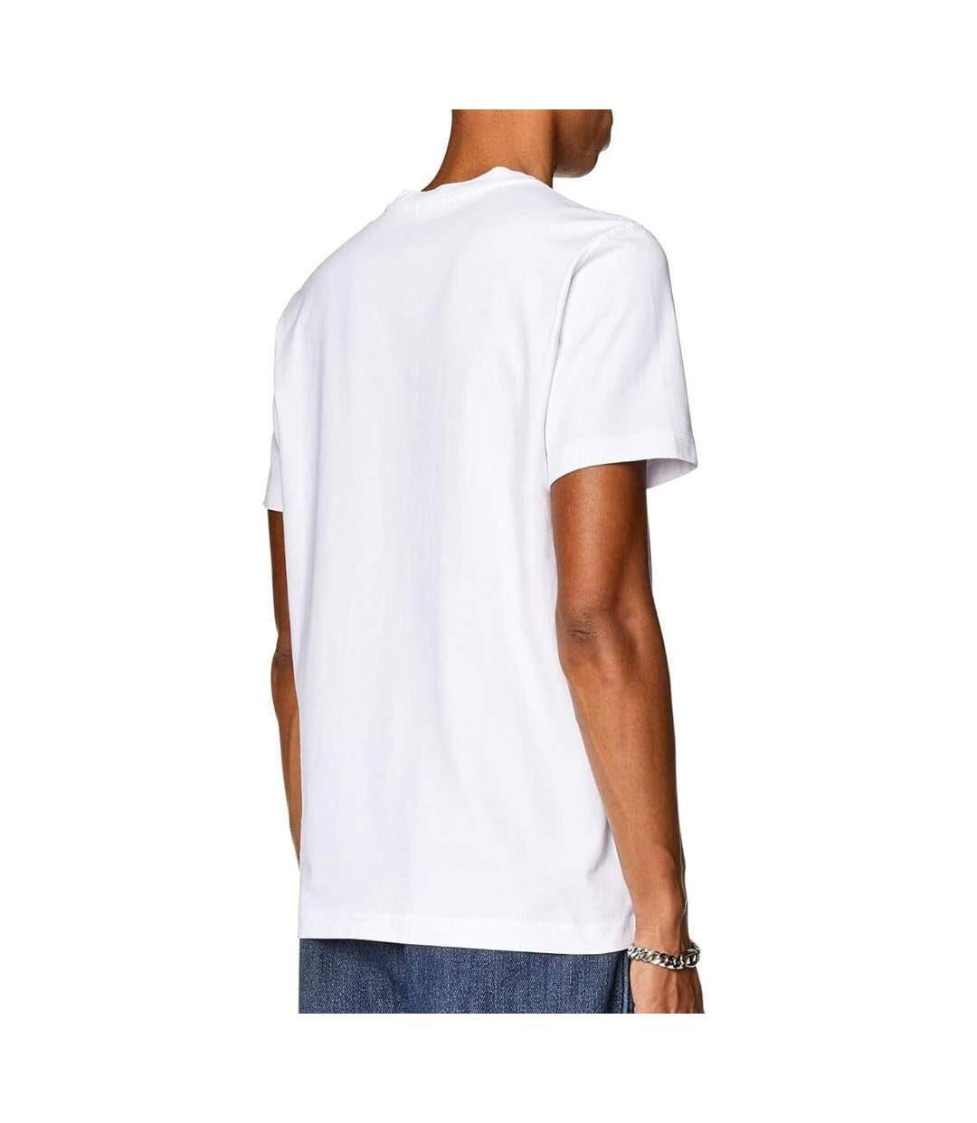 T-shirt Blanc Homme Diesel Diegor100 - M-2