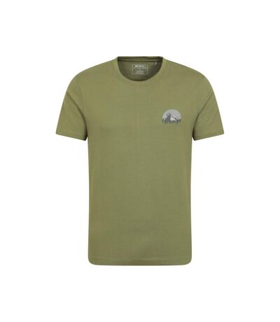 Mountain Warehouse Mens Circle Natural T-Shirt (Khaki)