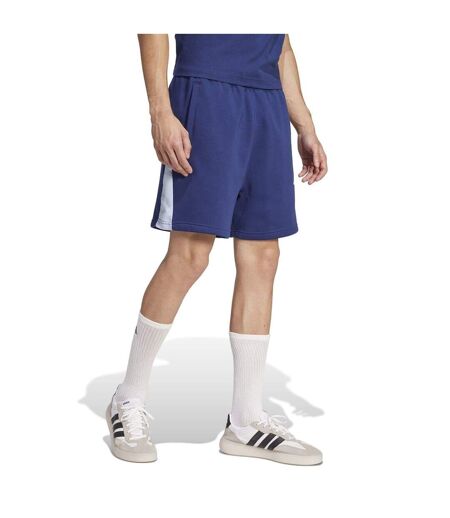 Short Décontracté Motif/style Blocs De Couleurs Homme Bleu Foncé Adidas