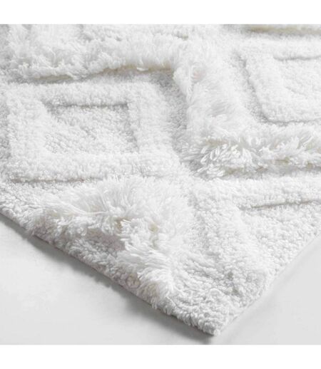 Tapis de Salle de Bain Ikatis 50x80cm Blanc