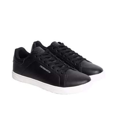 Baskets judas homme noir Crosshatch