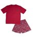 Ensemble De Pyjama Court Homme Rouge Keanu-2