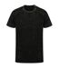 T-shirt adulte noir délavé Skinni Fit