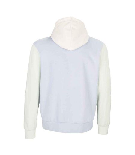 Sweat À Capuche Collins Adulte Bleu Pâle Blanc Crème Vert Pâle SOLS
