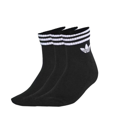 x3 paires de chaussettes noir mixte adidas ankle